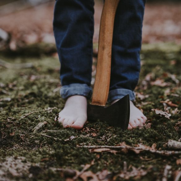 Grinding an axe Canada BC