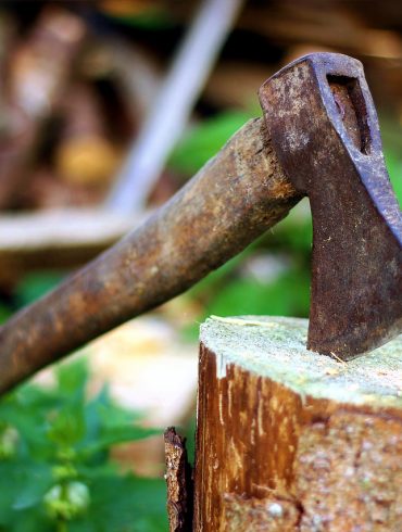 Lumberjack Competition axes
