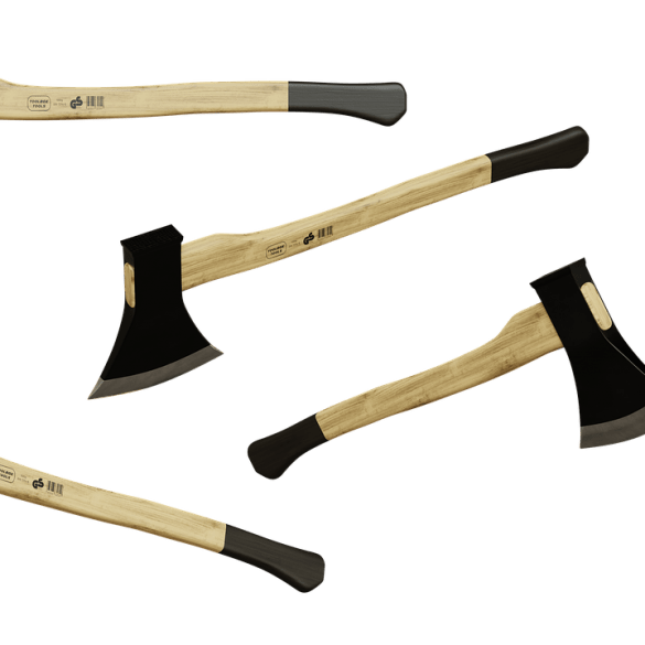 Lumberjack axes British Columbia